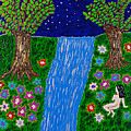 Moonlight Forest Contemplation